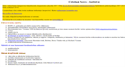 Desktop Screenshot of cristian.seres.fi